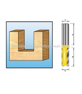 MAKITA Acc. Fresa Recta 1Filo 5-8mm (Ins)