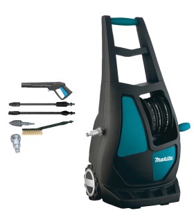 MAKITA Hidrolimpiadora de agua fría HW132 140bar 2.100W 