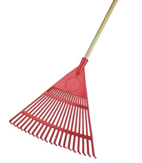 Escoba jardin c/mango PR GREEN 45cm PG0439