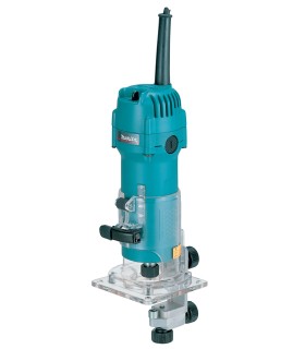 MAKITA Fresadora de cantos electrónica con luz 3707FC 6mm 500W